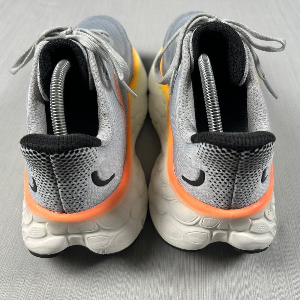 New Balance Fresh Foam More v4 Men's Running Shoes Gray Orange MMORCO4 US 10.5 - Picture 4 of 8